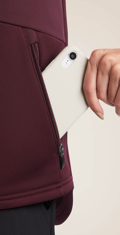 Sina Fleece Scrub Vest 03